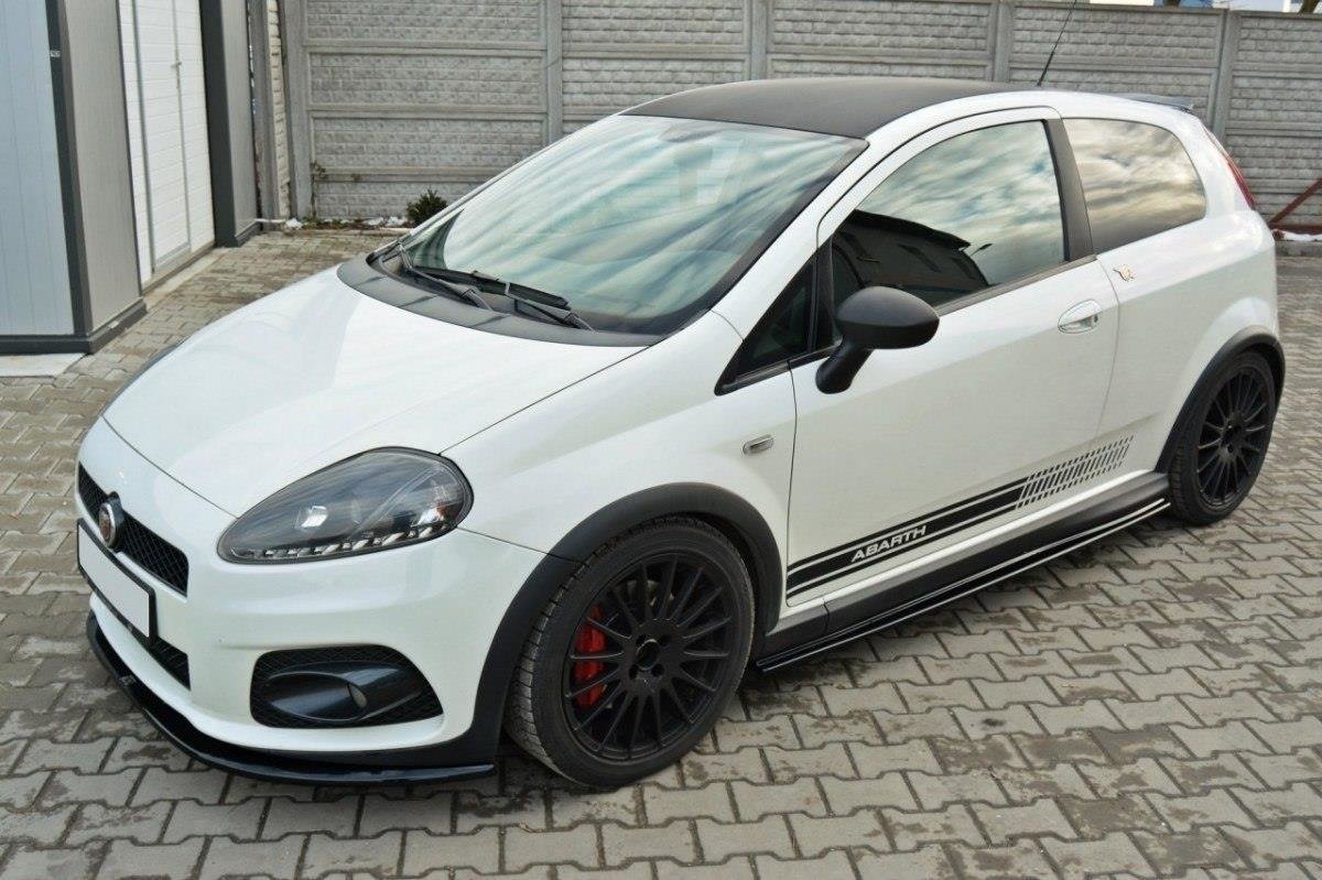 Maxton Design Боковые юбки, диффузоры, Fiat Grande Punto Abarth — изображение 3