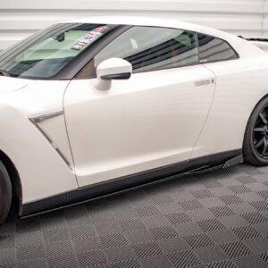 Maxton Design Боковые пороги, диффузоры и накладки на бамперы для Nissan GTR R35 Facelift