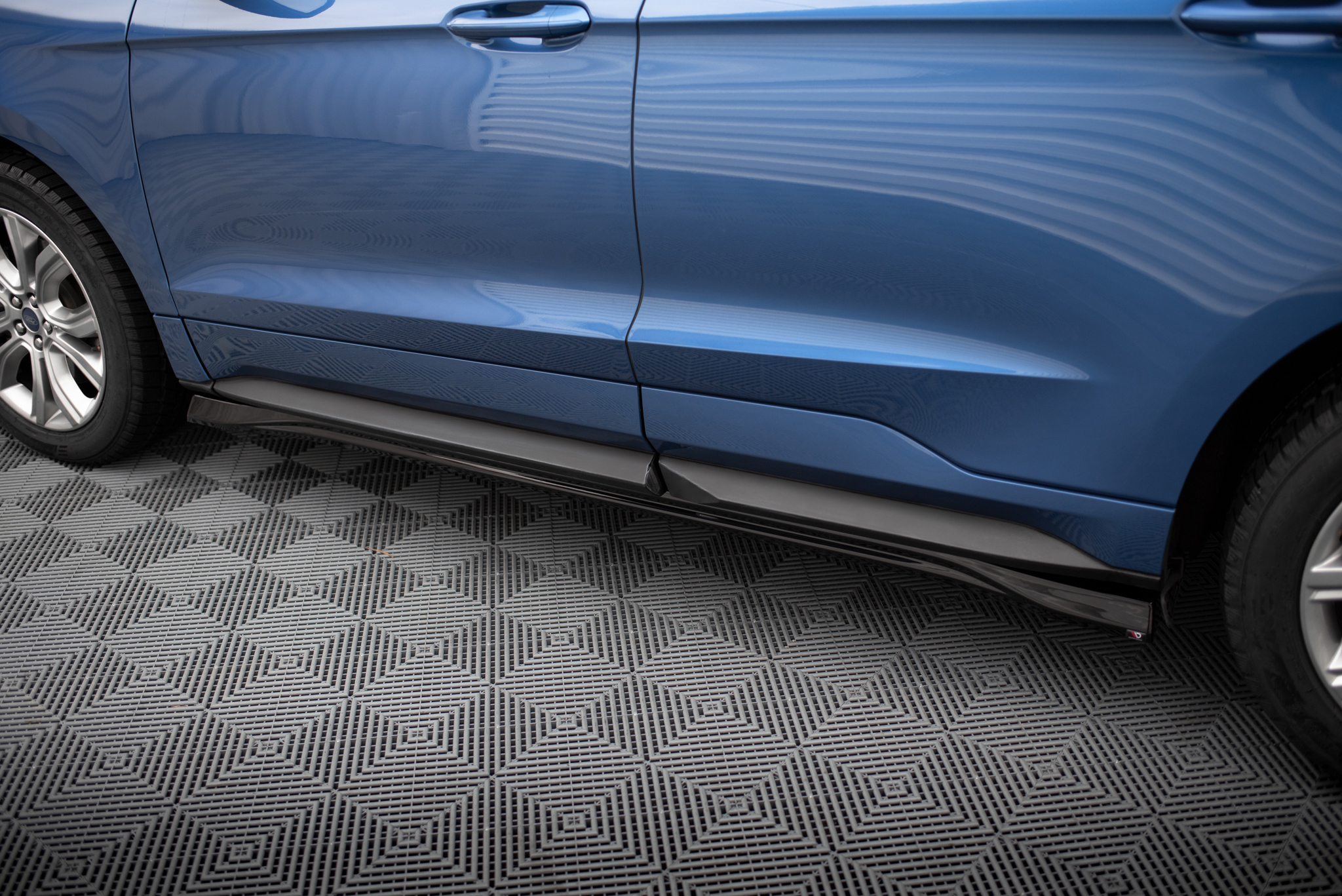 Maxton Design Боковые пороги и диффузоры для Ford Edge ST Mk2 после рестайлинга — изображение 2