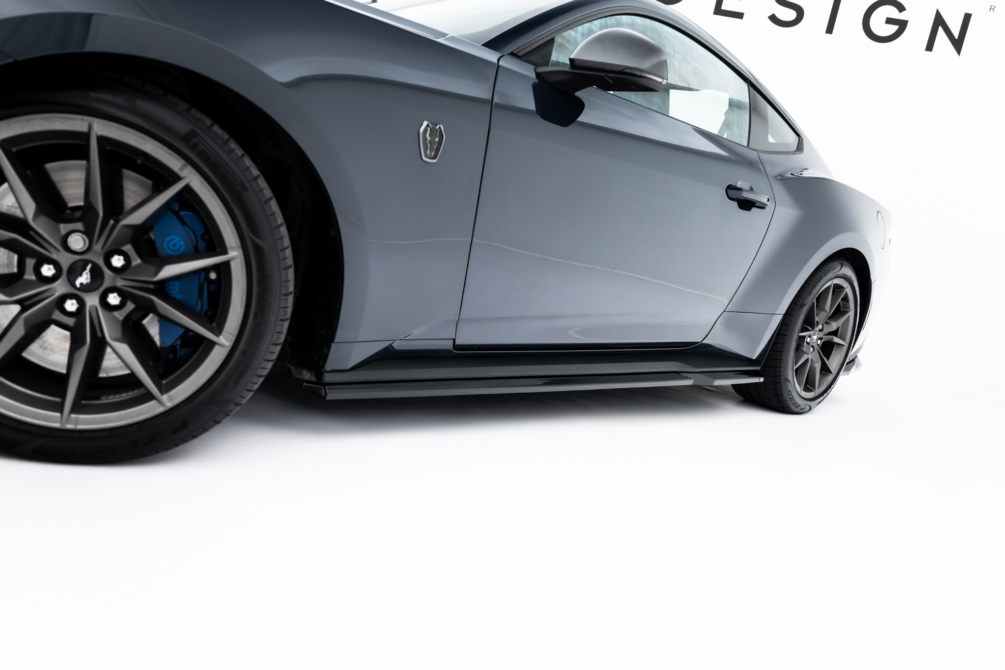 Maxton Design Боковые пороги и диффузоры для Ford Mustang Dark Horse Mk7 — изображение 2