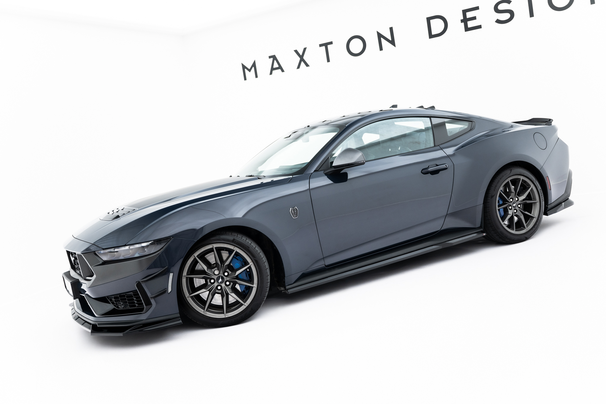 Maxton Design Боковые пороги и диффузоры для Ford Mustang Dark Horse Mk7 — изображение 4