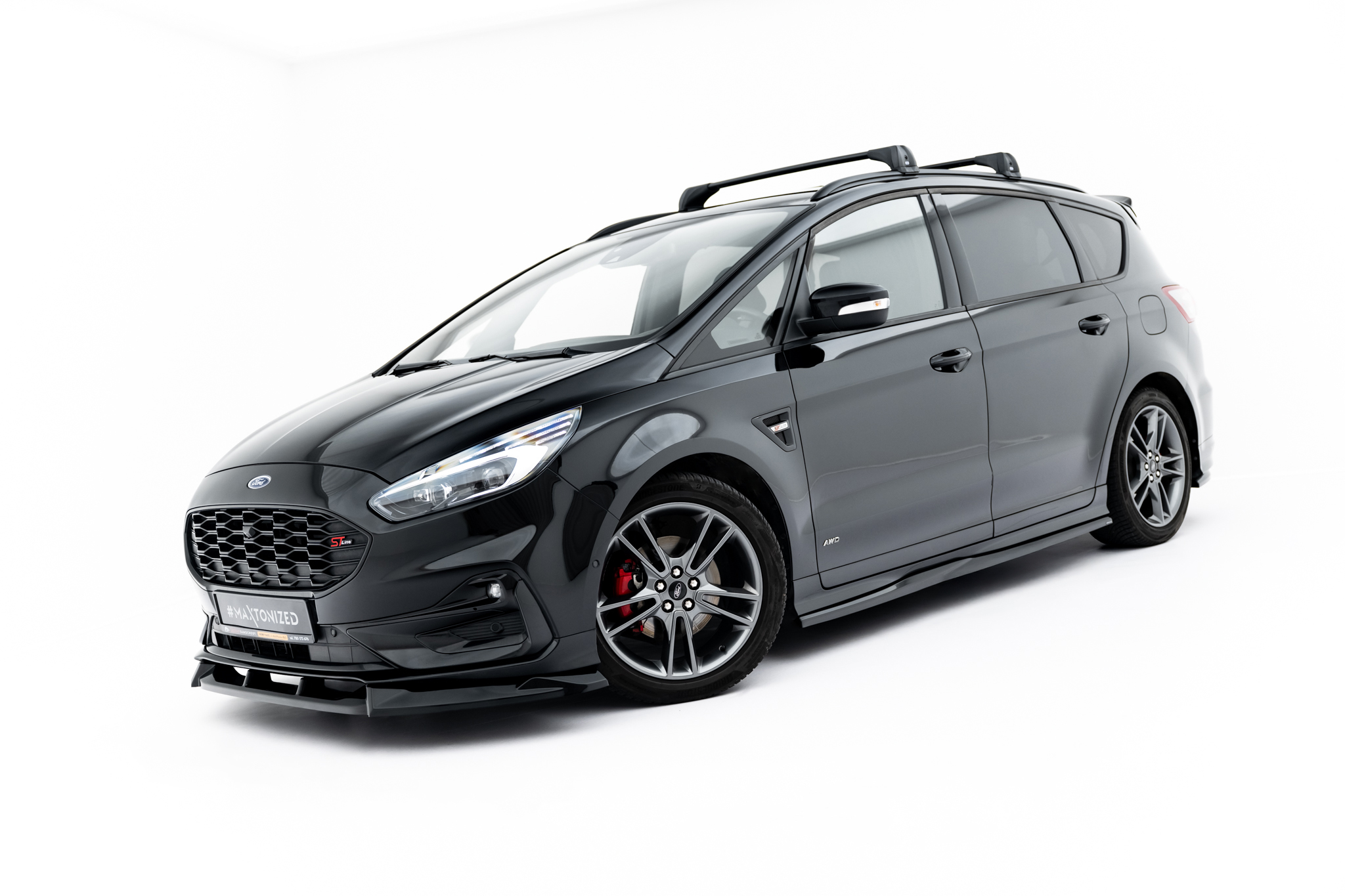 Maxton Design Боковые пороги и диффузоры для Ford S-Max ST-Line Mk2 Facelift — изображение 3