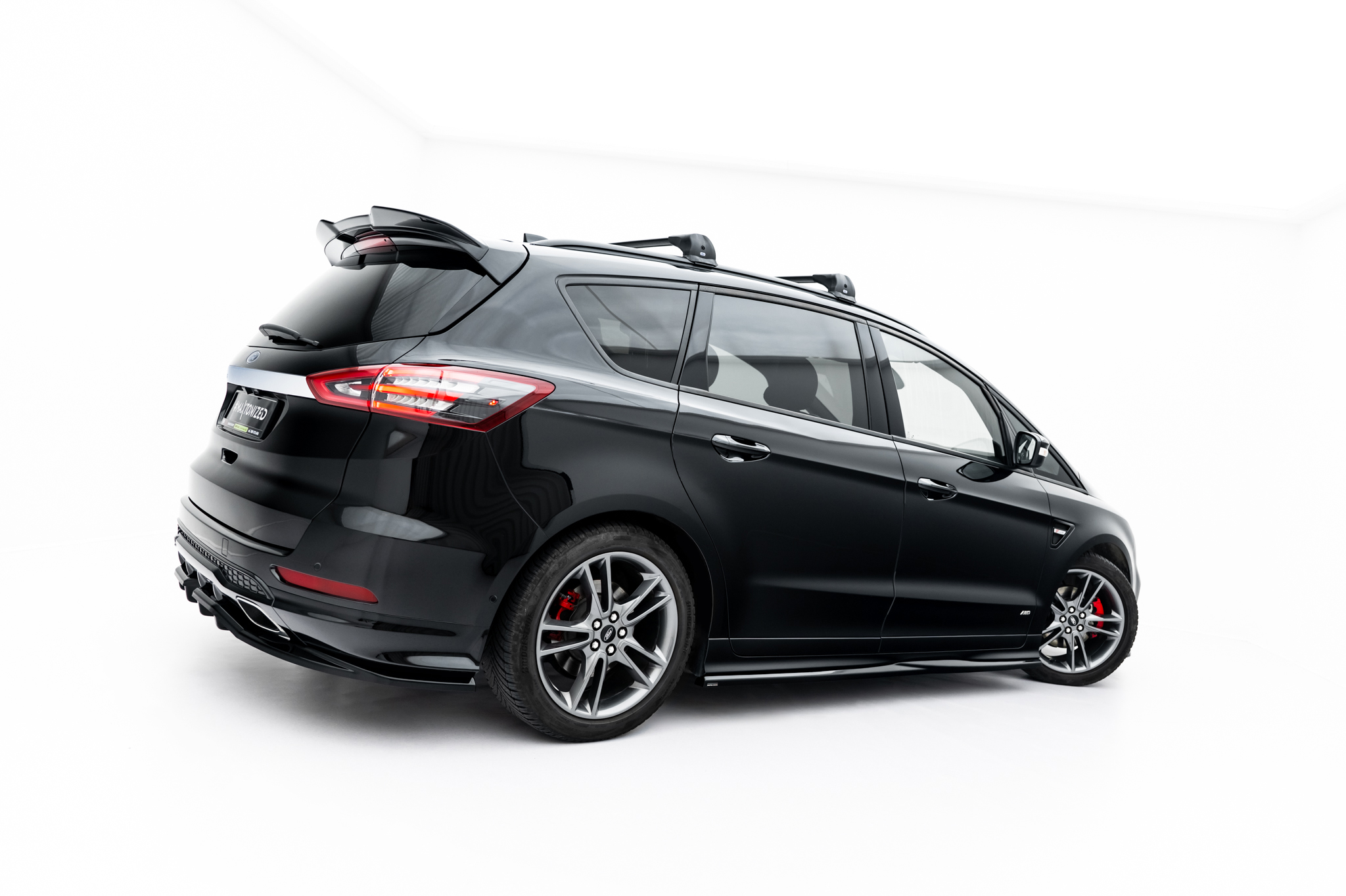 Maxton Design Боковые пороги и диффузоры для Ford S-Max ST-Line Mk2 Facelift