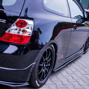 Maxton Design Боковые юбки и диффузоры для Honda Civic EP3 (MK7) Type-R/S после рестайлинга