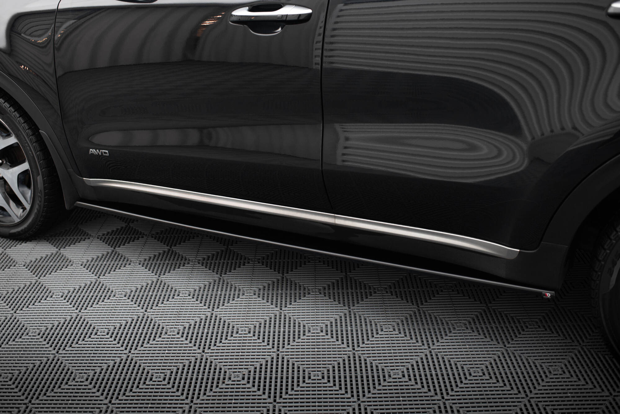 Maxton Design Боковые пороги и диффузоры для Kia Sportage GT-Line Mk4 — изображение 2