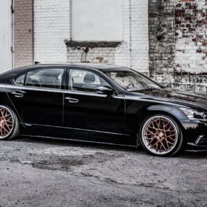 Maxton Design Боковые пороги и диффузоры Lexus LS Long Wheelbase Mk4 Facelift