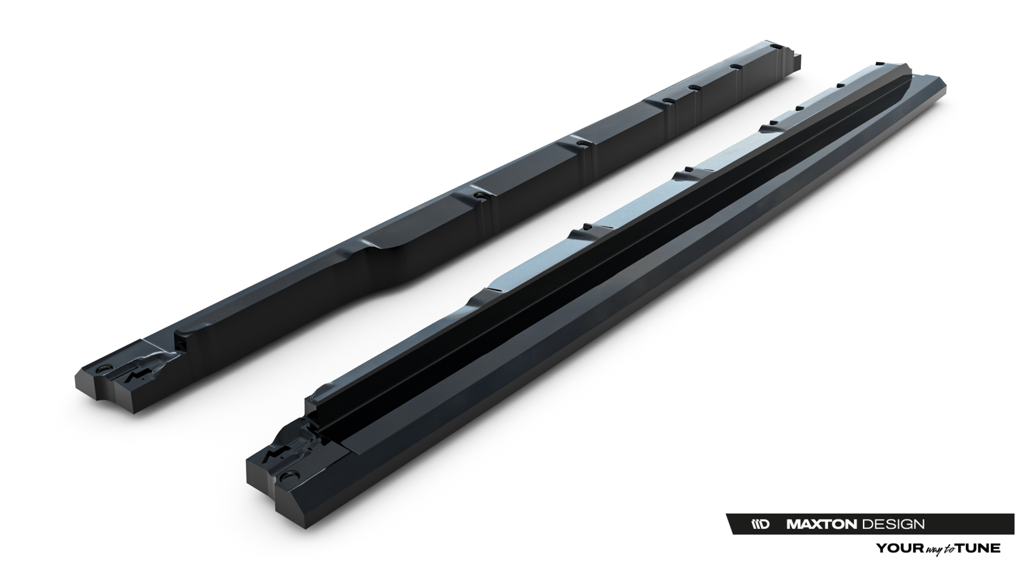 Maxton Design Боковые диффузоры для Lexus RX F-Sport Mk4 Facelift (версия без штатных подножек) — изображение 7