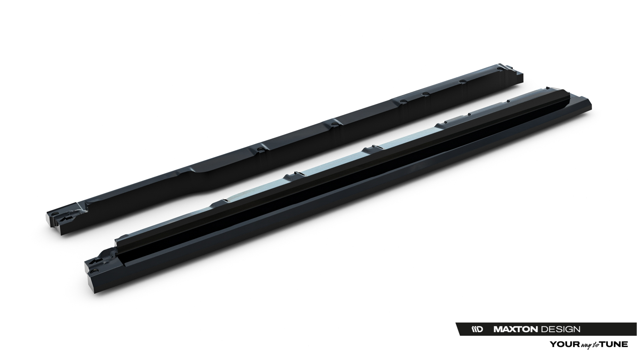 Maxton Design Боковые диффузоры для Lexus RX F-Sport Mk4 Facelift (версия без штатных подножек) — изображение 6