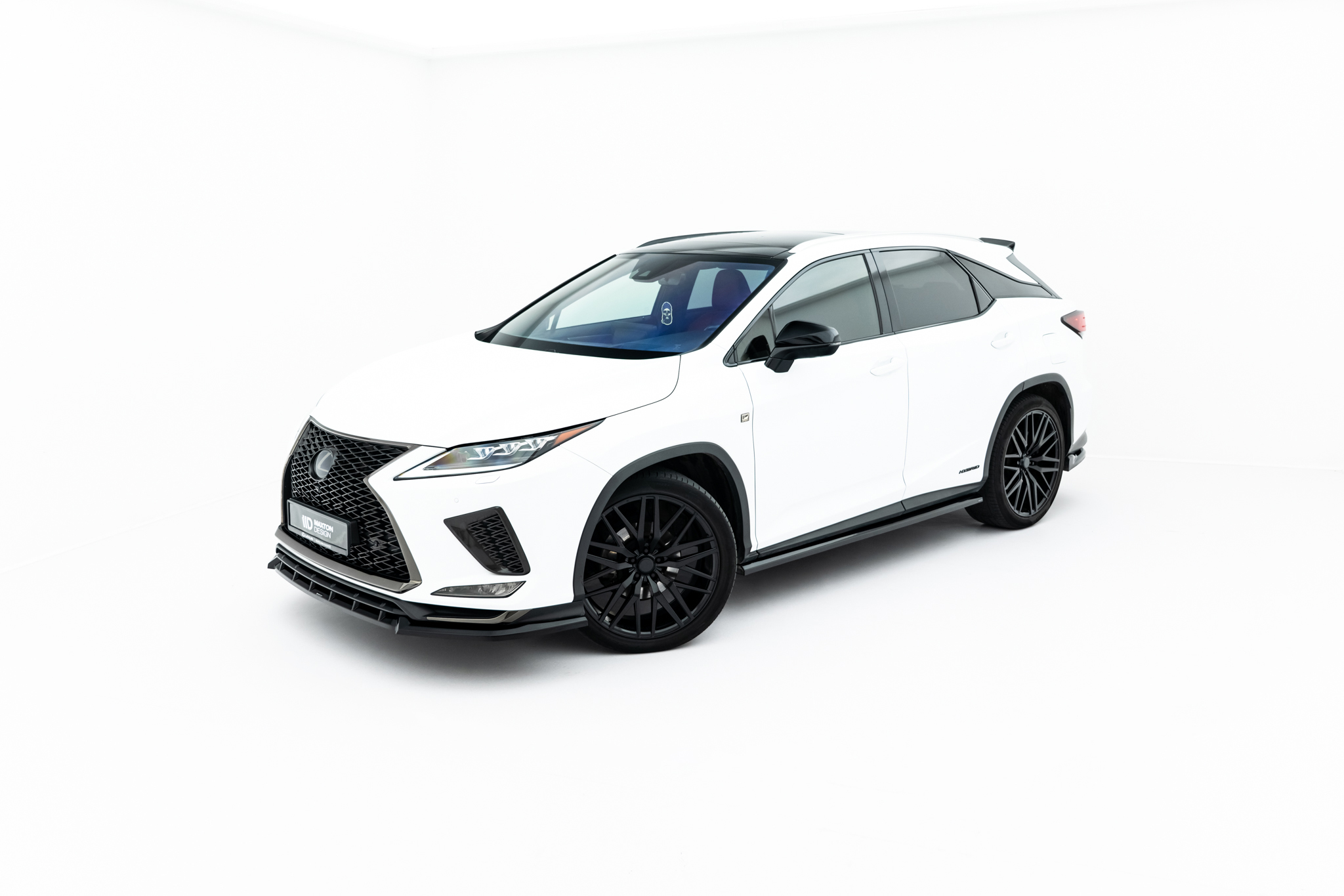 Maxton Design Боковые диффузоры для Lexus RX F-Sport Mk4 Facelift (версия без штатных подножек) — изображение 3