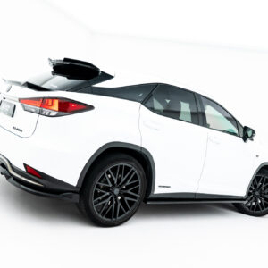 Maxton Design Боковые диффузоры для Lexus RX F-Sport Mk4 Facelift (версия без штатных подножек)