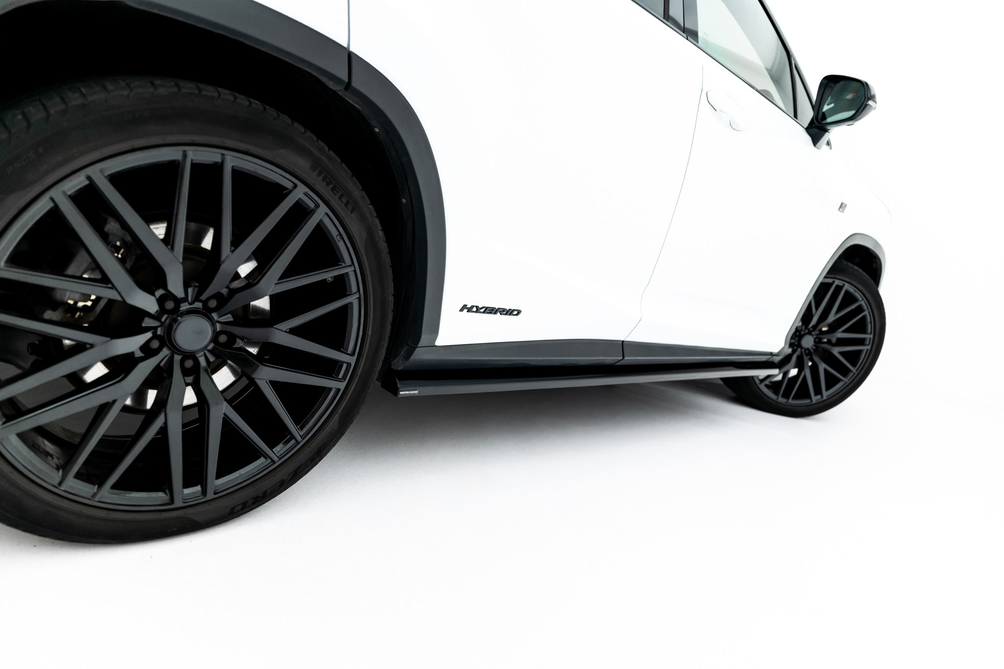 Maxton Design Боковые диффузоры для Lexus RX F-Sport Mk4 Facelift (версия без штатных подножек) — изображение 5