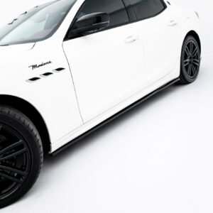 Maxton Design Боковые пороги и диффузоры для Maserati Ghibli Modena Mk3 после рестайлинга