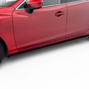 Maxton Design Боковые пороги и диффузоры для седана Mazda 6 Mk3 после рестайлинга