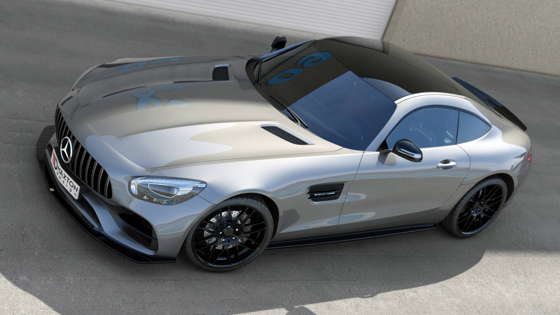 Maxton Design Боковые диффузоры Mercedes-AMG GT / GT S C190 Facelift — изображение 6