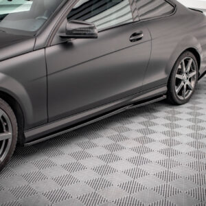 Maxton Design Боковые пороги и диффузоры для Mercedes-Benz C Coupe / Sedan / Estate AMG-Line C204 / W204 Facelift / S204 Facelift