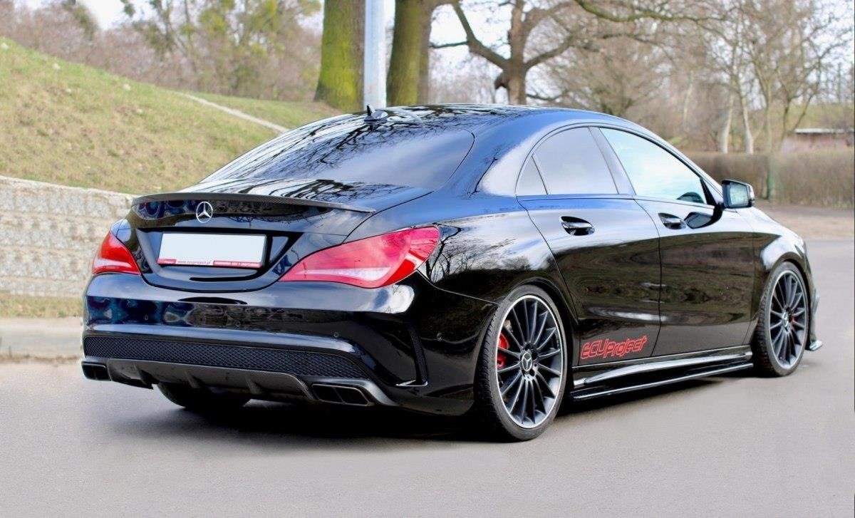 Maxton Design Боковые юбки и диффузоры для Mercedes CLA 45 AMG C117/A45 AMG W176 (предыстория) — изображение 2