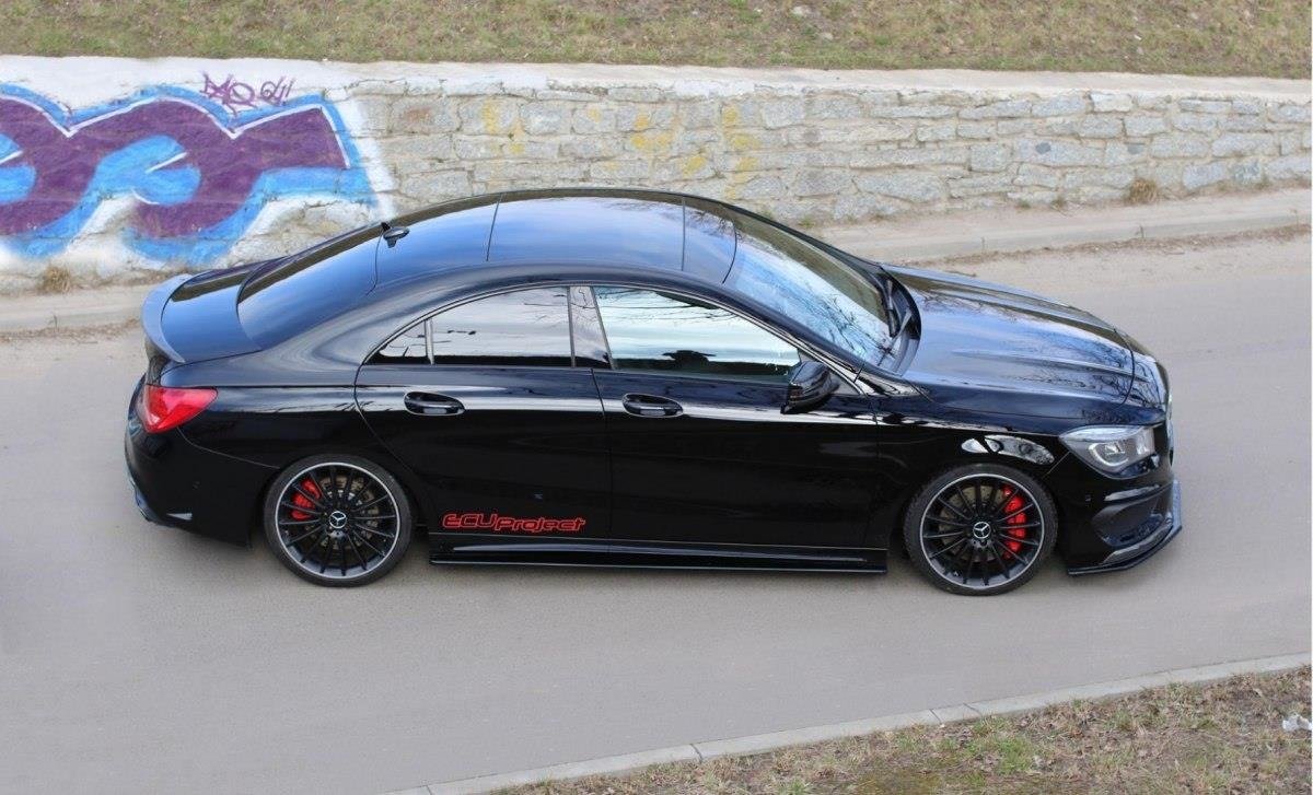 Maxton Design Боковые юбки и диффузоры для Mercedes CLA 45 AMG C117/A45 AMG W176 (предыстория) — изображение 3
