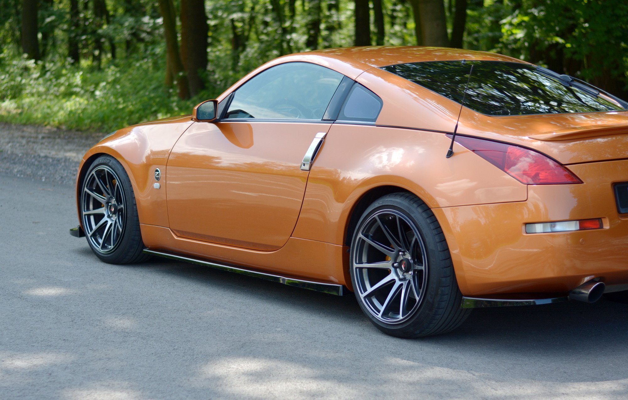 Maxton Design Боковые пороги и диффузоры для Nissan 350Z