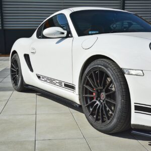 Maxton Design Боковые юбки, диффузоры для Porsche Cayman S 987C