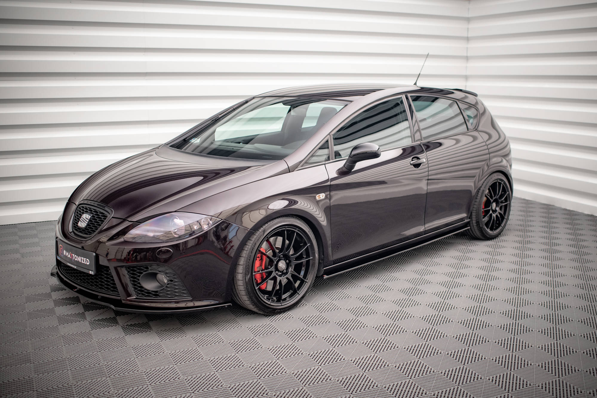 Maxton Design Боковые юбки, диффузоры, Seat Leon MK2 Cupra / FR — изображение 3