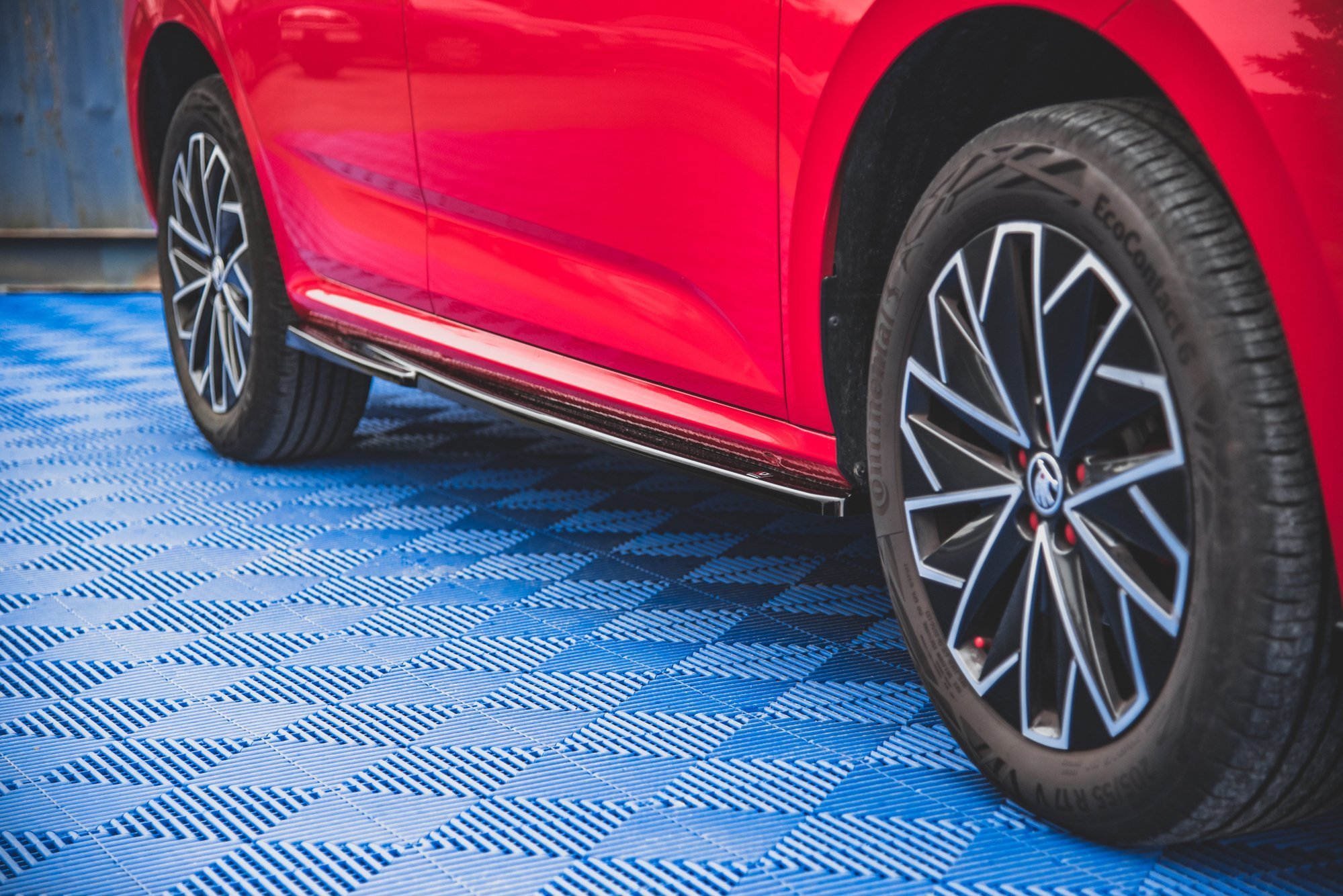 Maxton Design Боковые юбки и диффузоры для Skoda Kamiq