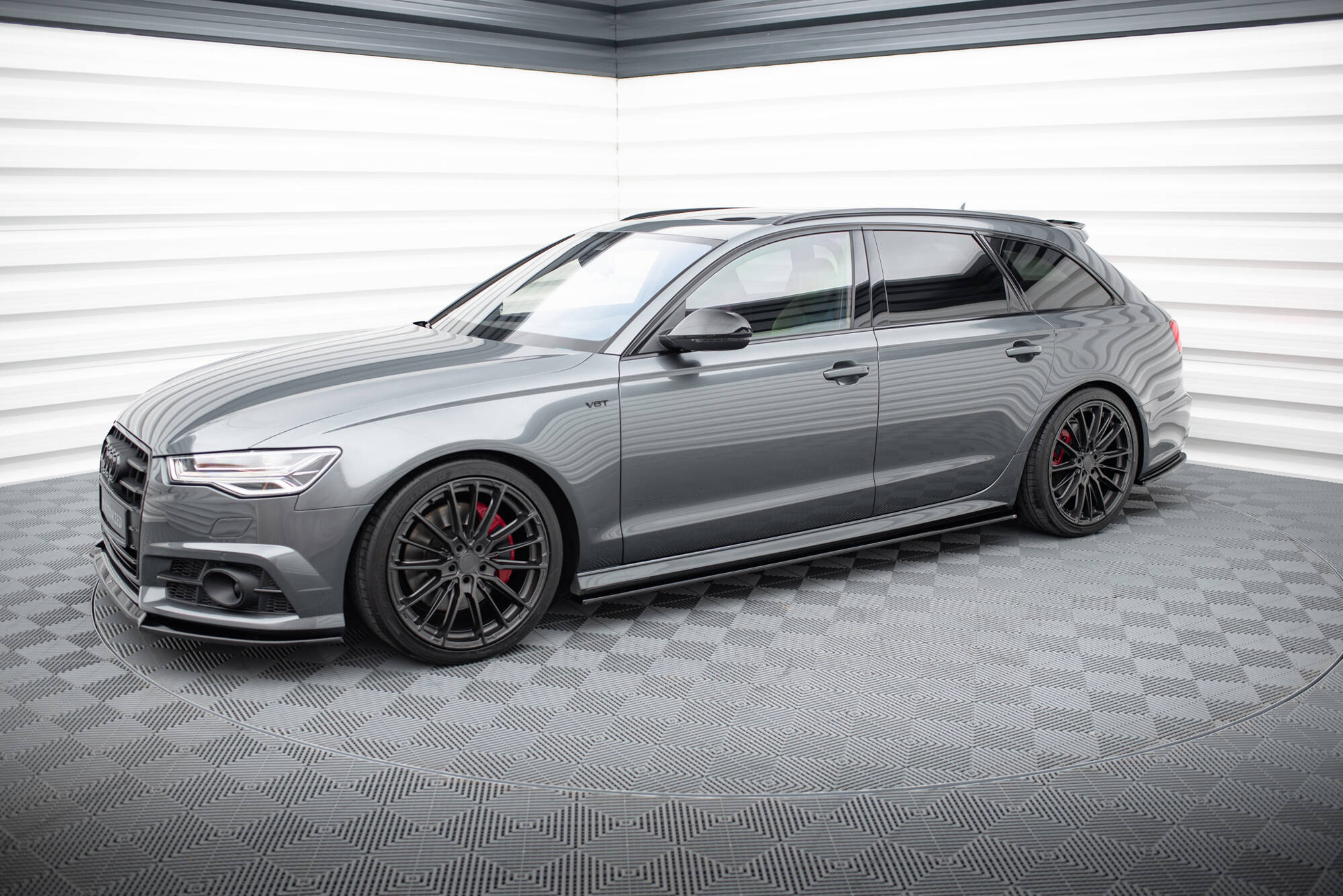 Maxton Design Боковые диффузоры V.1 для Audi A6 / A6 C7 S-line/ S6 C7 Facelift — изображение 2
