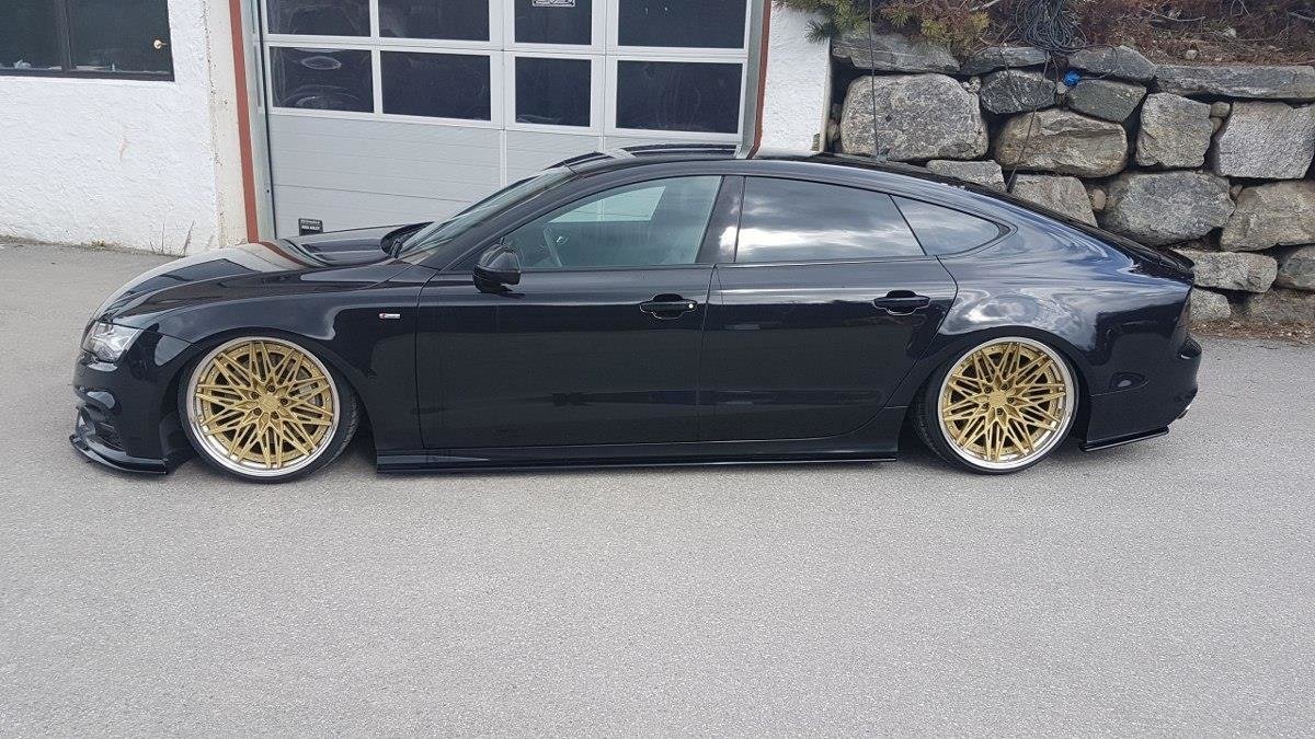 Maxton Design Боковые диффузоры V.1 для Audi S7 / A7 S-Line C7 — изображение 2