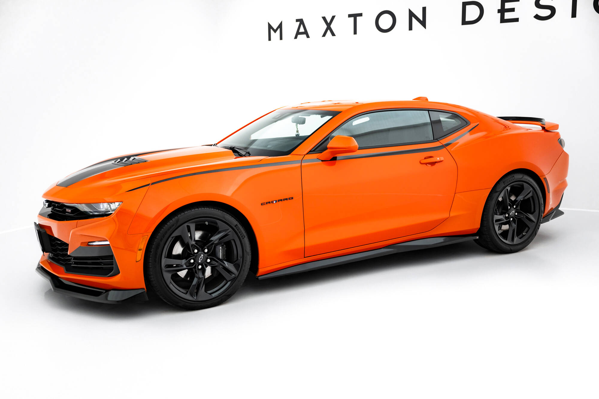 Maxton Design Боковые пороги и диффузоры V.1 для Chevrolet Camaro SS Mk6 Facelift — изображение 2