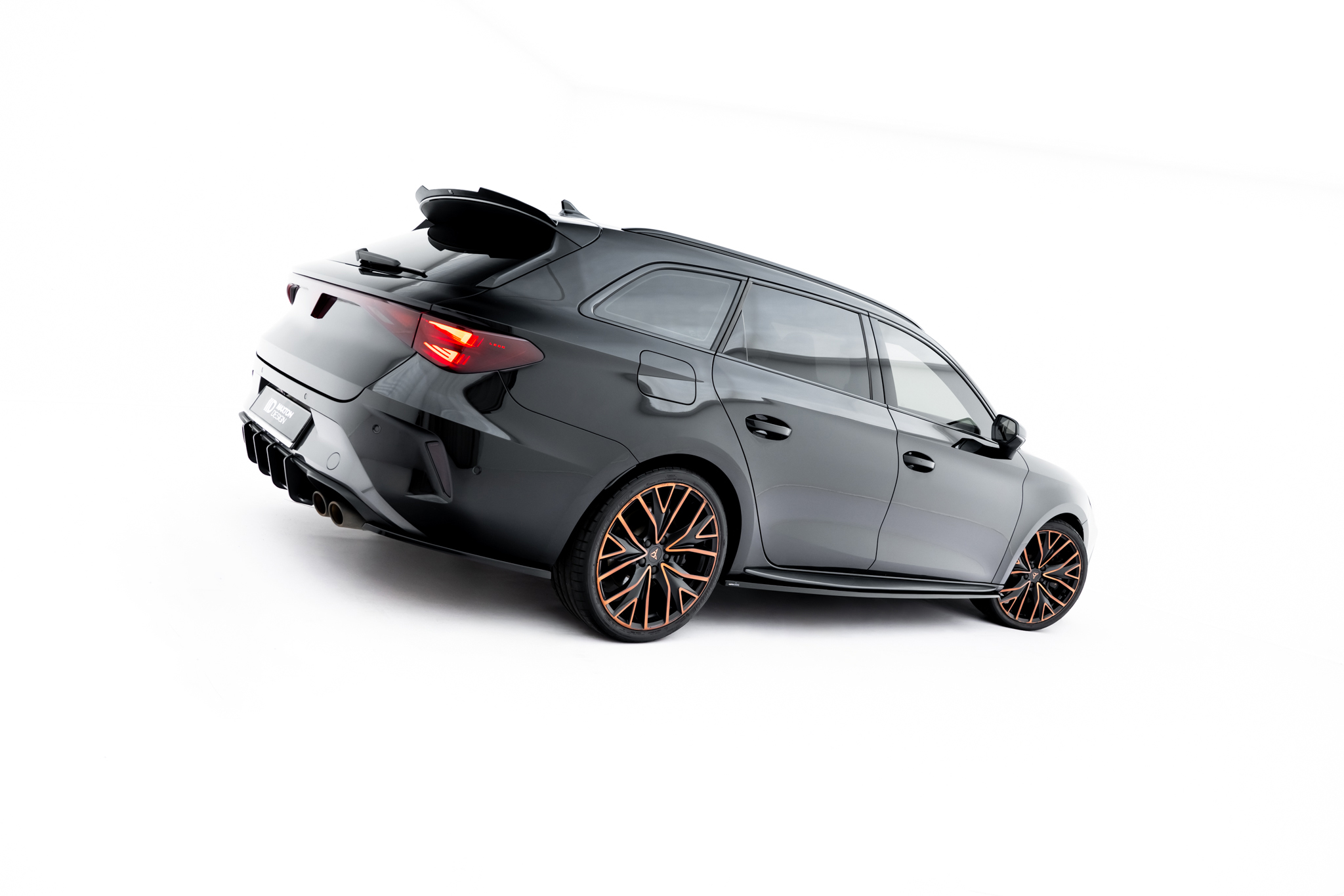 Maxton Design Боковые юбки и диффузоры V.1 Cupra Leon ST / Хэтчбек Aero Mk1 Facelift