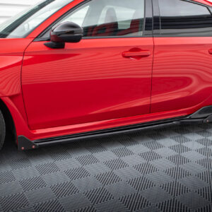 Maxton Design Боковые юбки-диффузоры V.1 + накладки на пороги для Honda Civic Type-R Mk 11