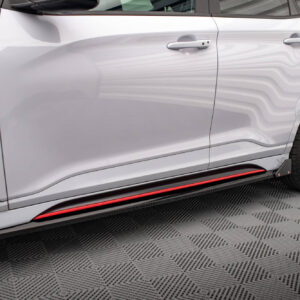 Maxton Design Боковые диффузоры V.1 + накладки на пороги для Hyundai Kona N Mk1