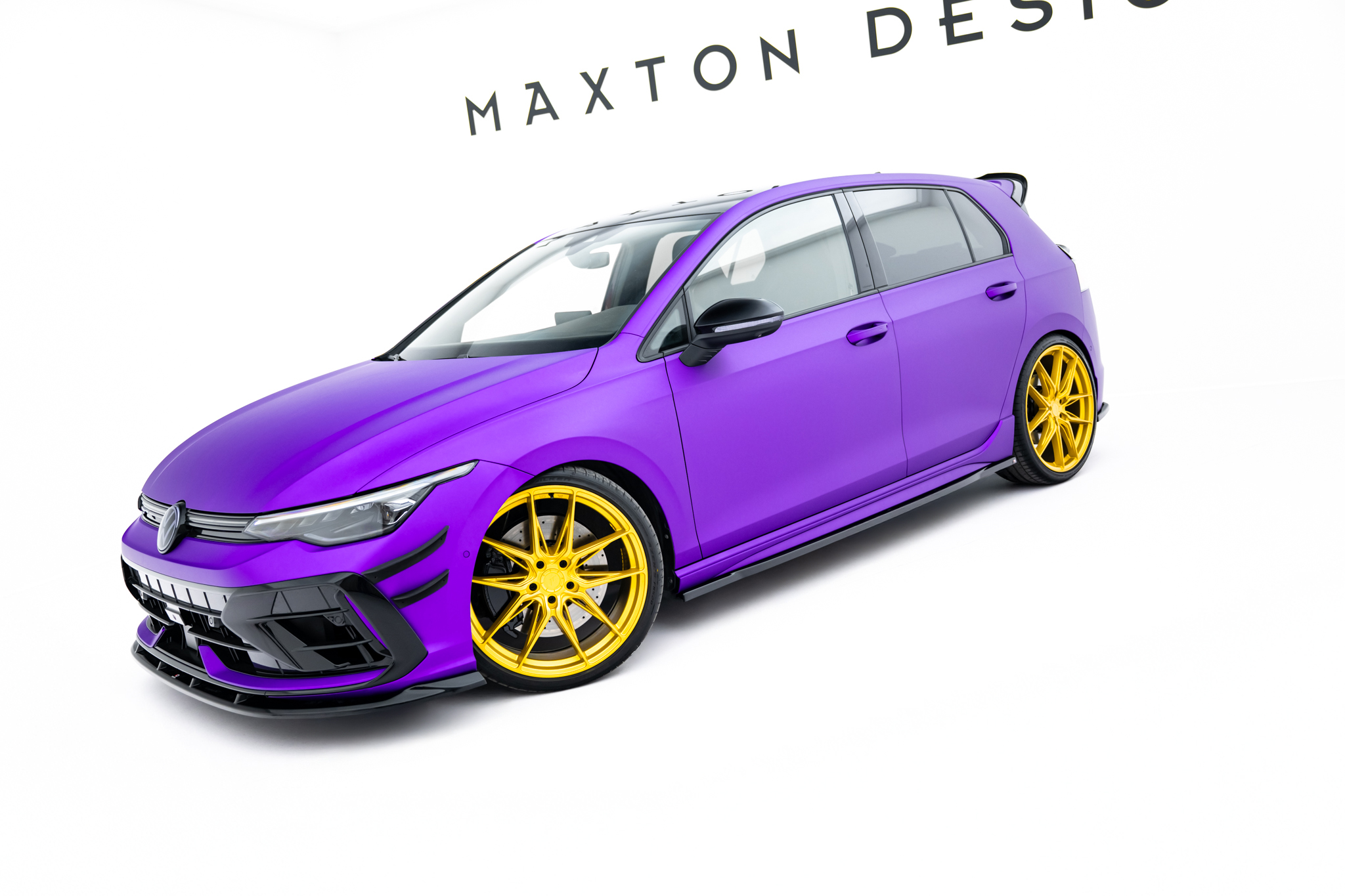 Maxton Design Боковые диффузоры V.1 Volkswagen Golf R Hatchback Mk8 Facelift — изображение 3