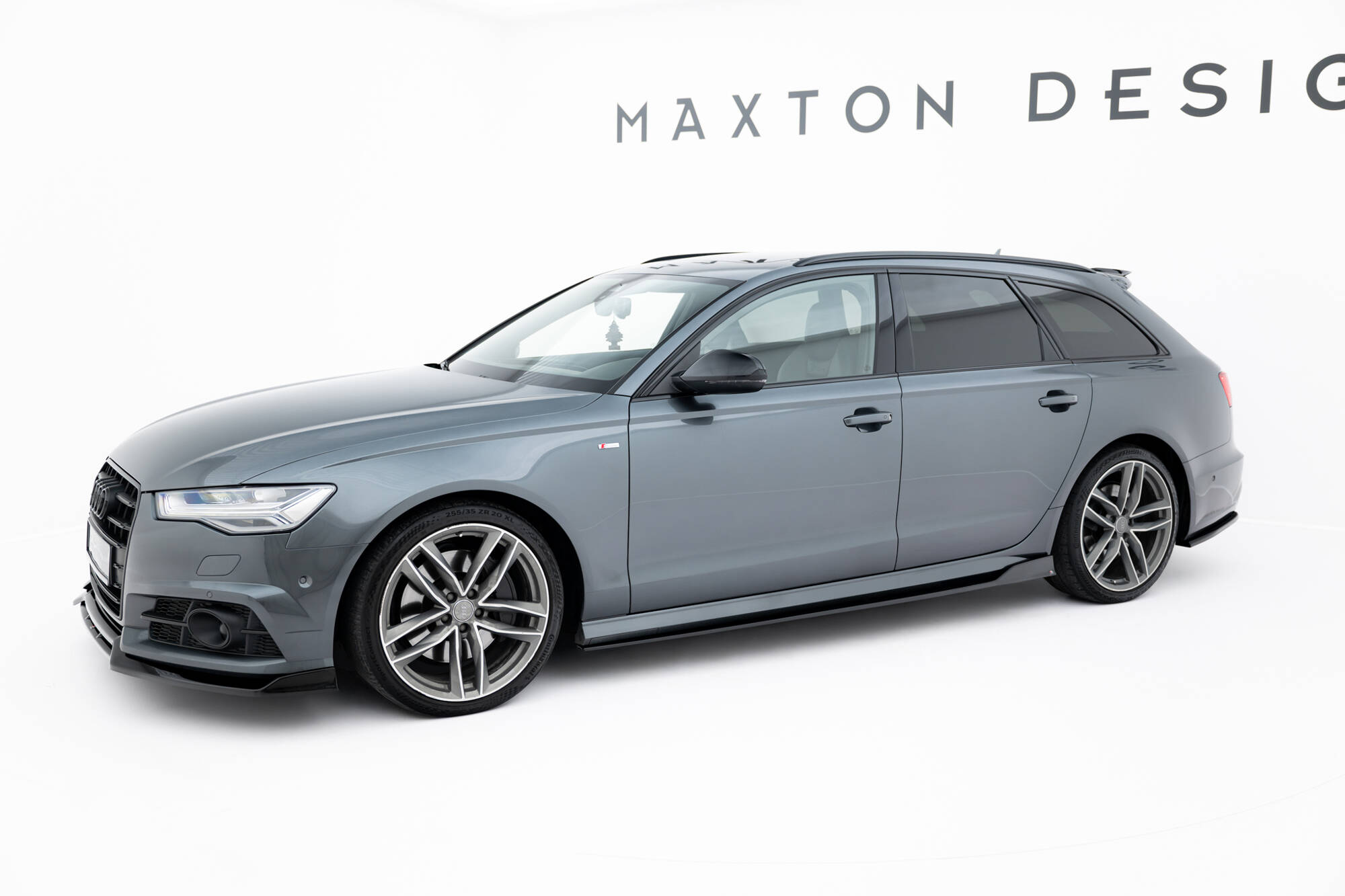 Maxton Design Боковые диффузоры V.2 для Audi A6 / A6 C7 S-line/ S6 C7 Facelift — изображение 2