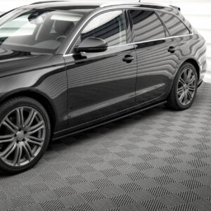 Maxton Design Боковые юбки Диффузоры V.2 Audi A6 C7