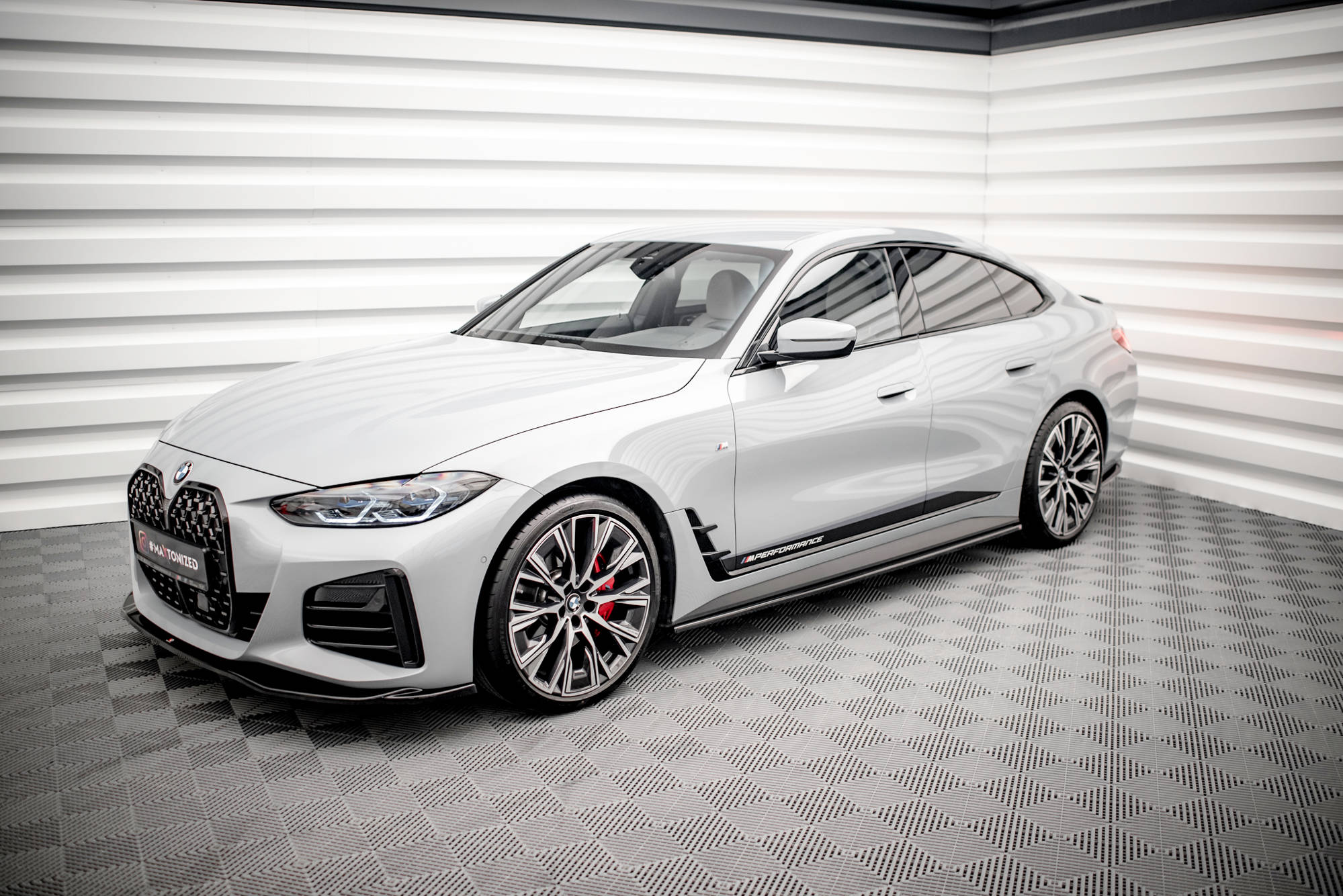 Maxton Design Боковые диффузоры V.2 для BMW i4 M-Pack G26 — изображение 2