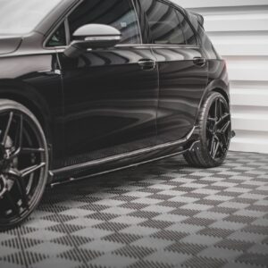 Maxton Design Боковые диффузоры V.2 + накладки на пороги Volkswagen Golf R Hatchback Mk8