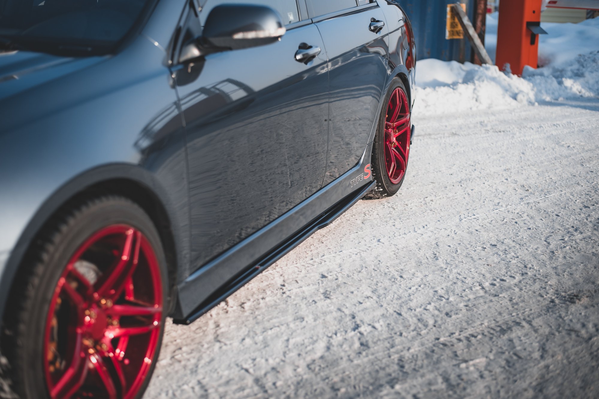 Maxton Design Боковые диффузоры V.2 для Honda Accord Mk7 Type-S — изображение 2