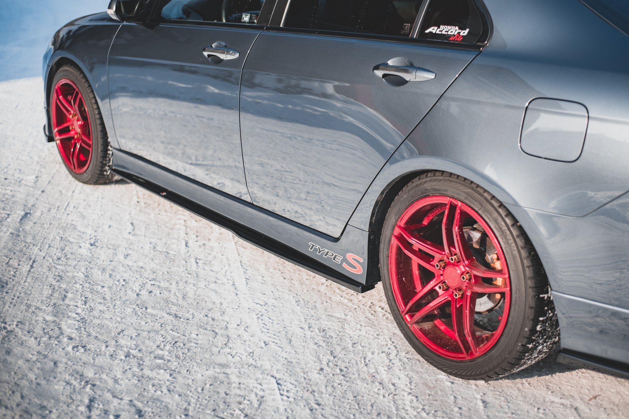 Maxton Design Боковые диффузоры V.2 для Honda Accord Mk7 Type-S