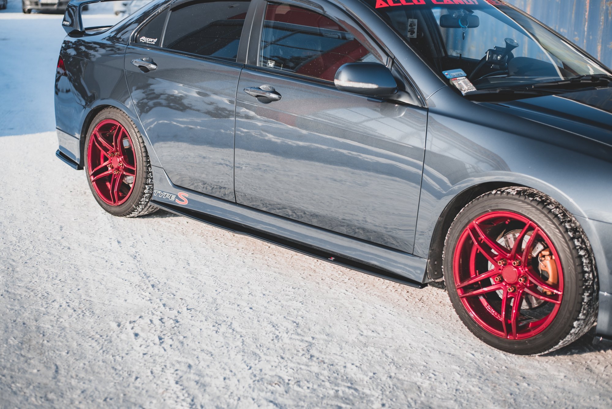 Maxton Design Боковые диффузоры V.2 для Honda Accord Mk7 Type-S — изображение 3