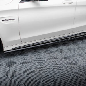 Maxton Design Боковые диффузоры V.2 для Mercedes-AMG C63 Седан / Универсал W205 / S205