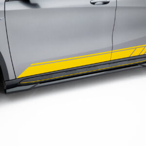 Maxton Design Боковые диффузоры V.2 для Mercedes-Benz GLA 45 AMG X156