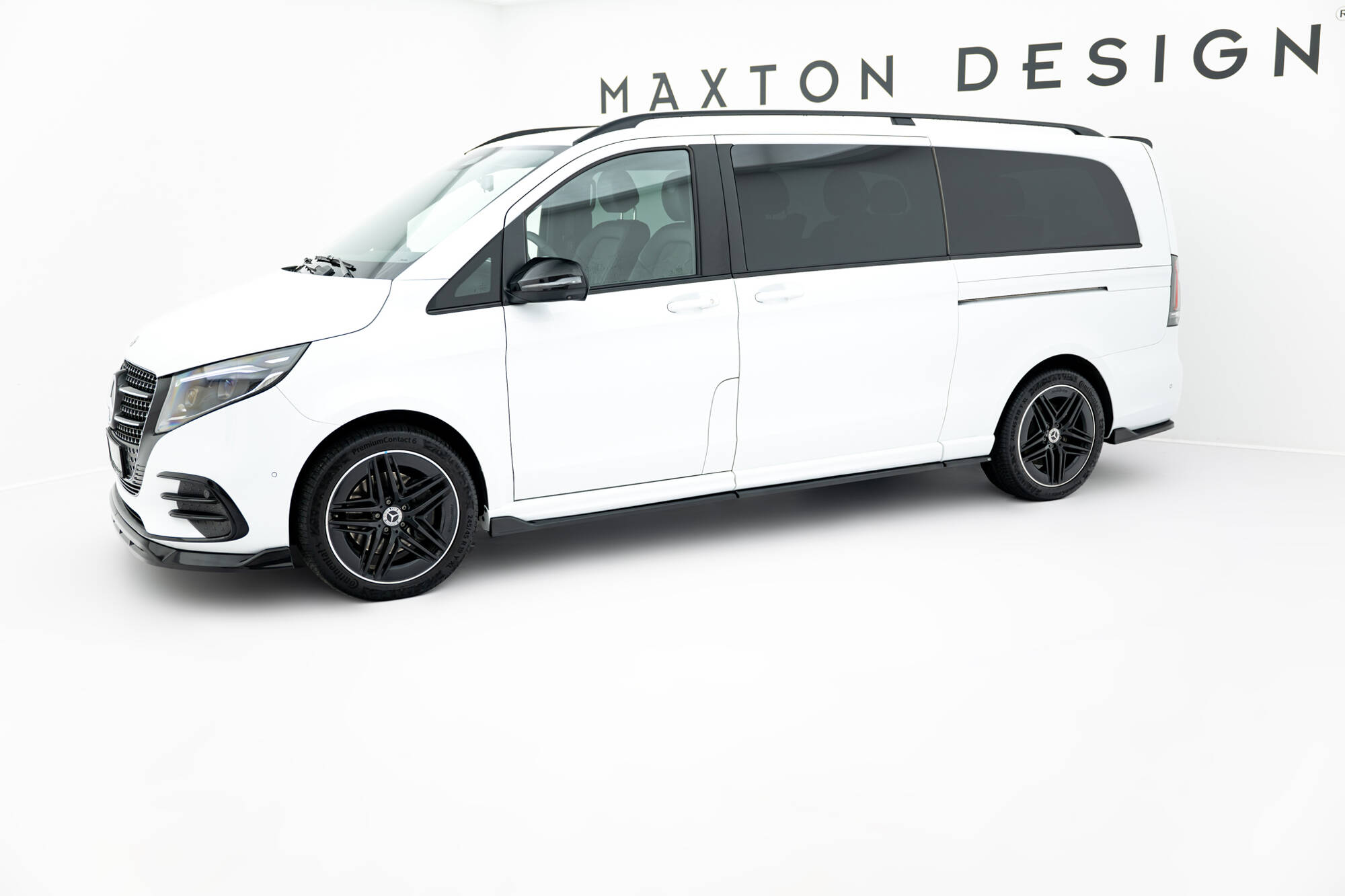Maxton Design Боковые диффузоры V.2 для Mercedes-Benz V-Class Extra Long AMG-Line W447 — изображение 2