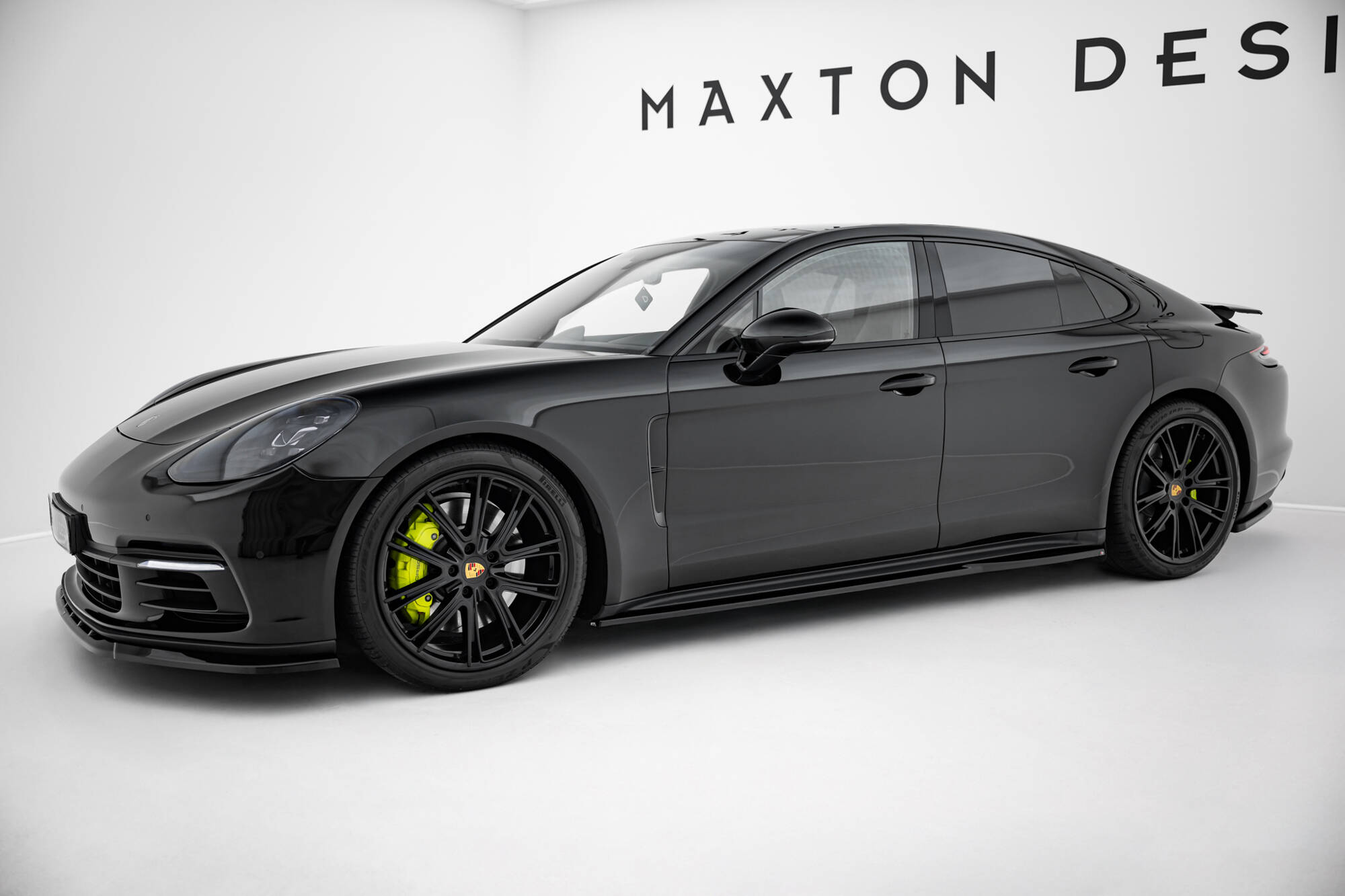 Maxton Design Боковые диффузоры V.2 для Porsche Panamera Turbo S E-Hybrid / Panamera E-Hybrid / Panamera 4S 971 — изображение 2