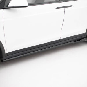 Maxton Design Боковые пороги и диффузоры V.2 для Tesla Model X Mk1 (рестайлинг)