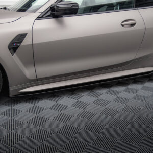 Maxton Design Боковые пороги и диффузоры V.3 CSL Look для BMW M4 G82 / G82 Facelift