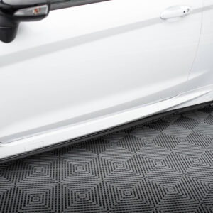 Maxton Design Боковые юбки-диффузоры V.4 + накладки на пороги для Ford Fiesta ST / ST-Line Mk7