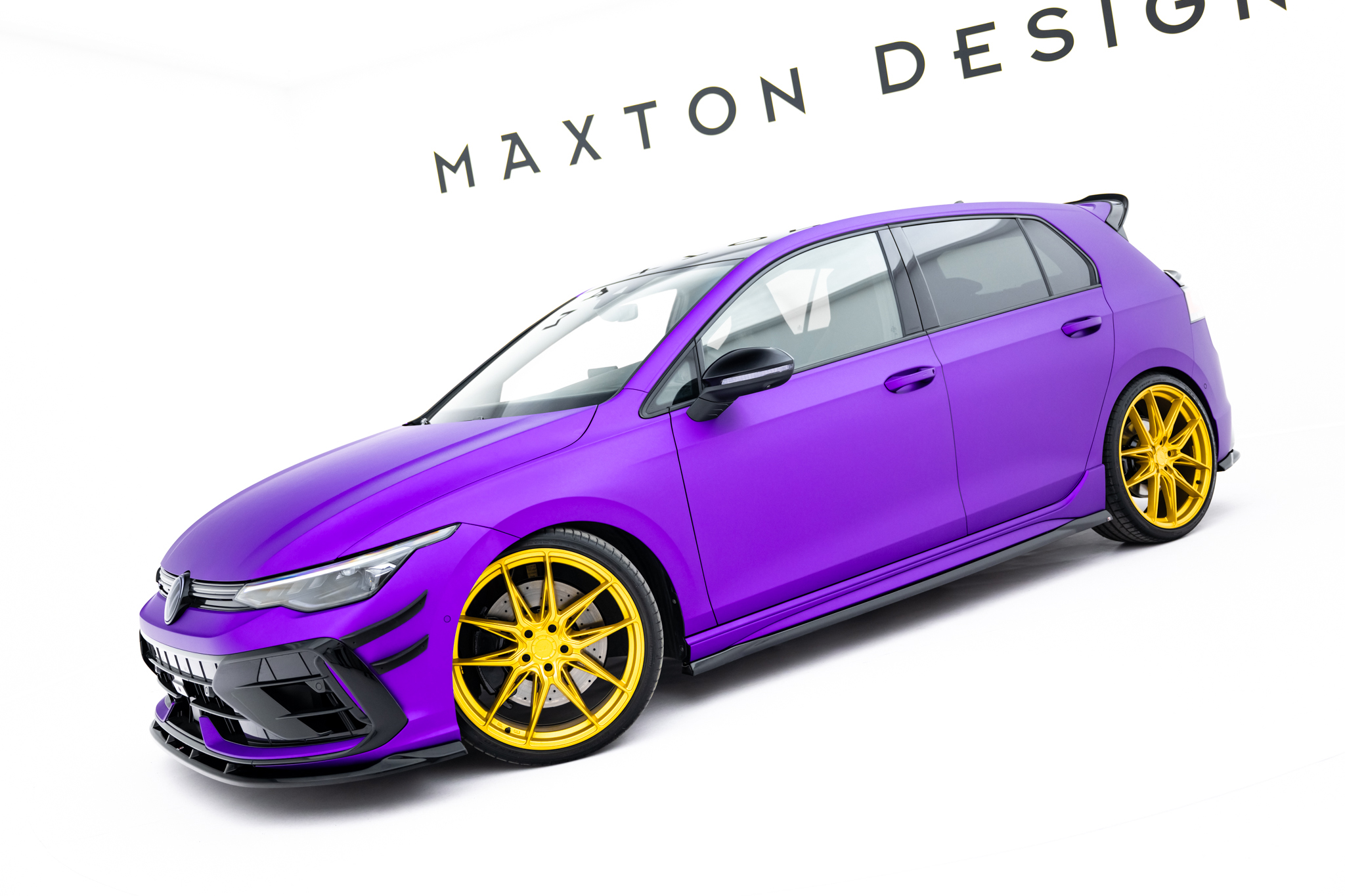 Maxton Design Боковые пороги и диффузоры V.5 Volkswagen Golf R Hatchback Mk8 / Mk8 Facelift — изображение 3