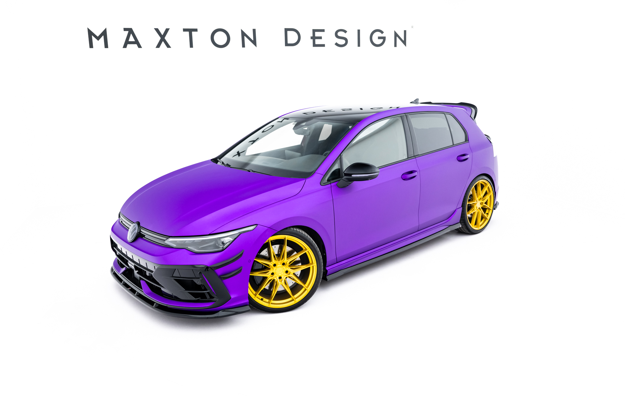 Maxton Design Боковые пороги и диффузоры V.5 Volkswagen Golf R Hatchback Mk8 / Mk8 Facelift — изображение 5