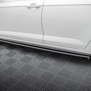 Maxton Design Боковые пороги и диффузоры для Volkswagen Polo GTI Mk6 Facelift