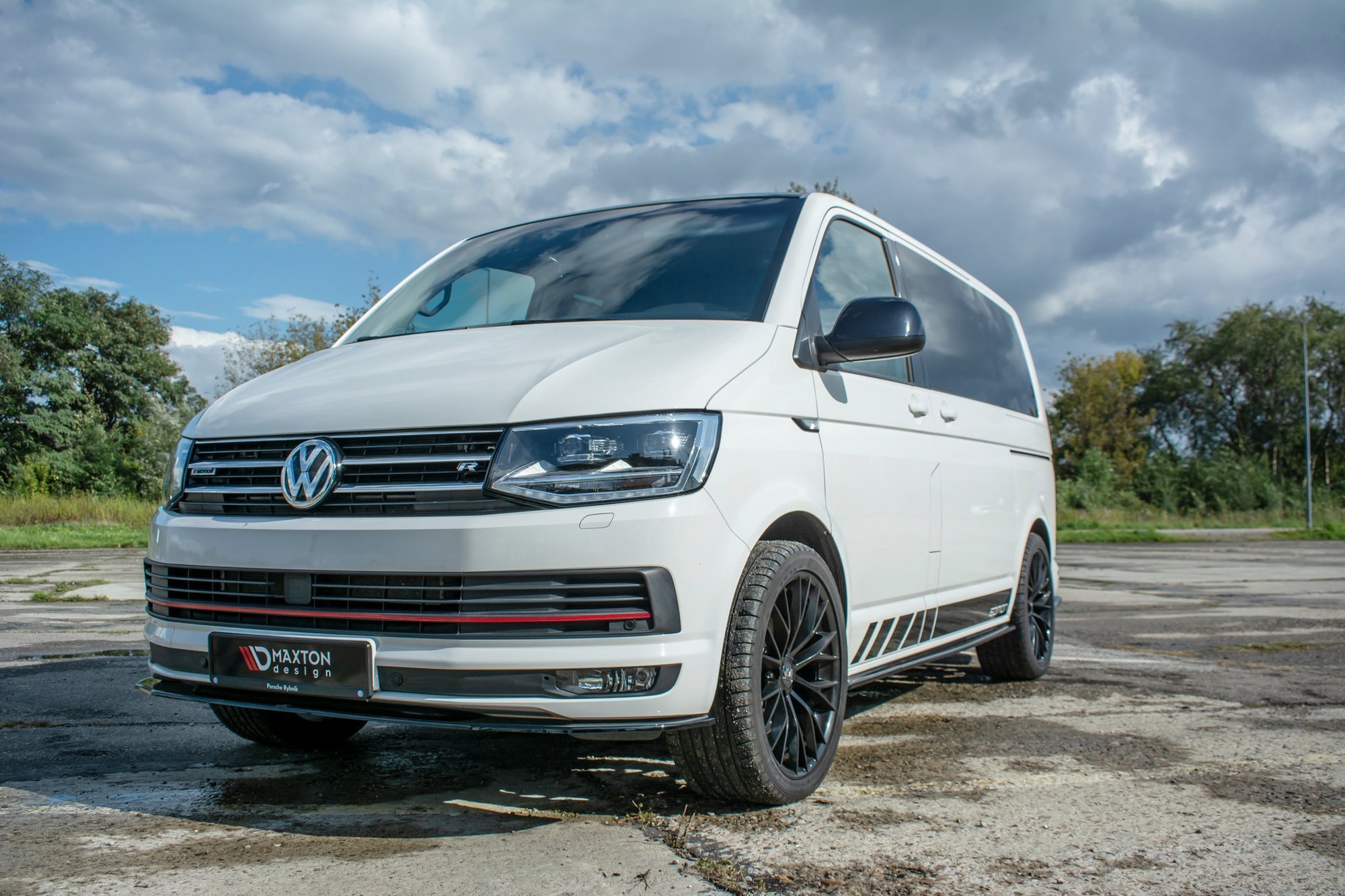Maxton Design Боковые юбки и диффузоры для Volkswagen T6 — изображение 2